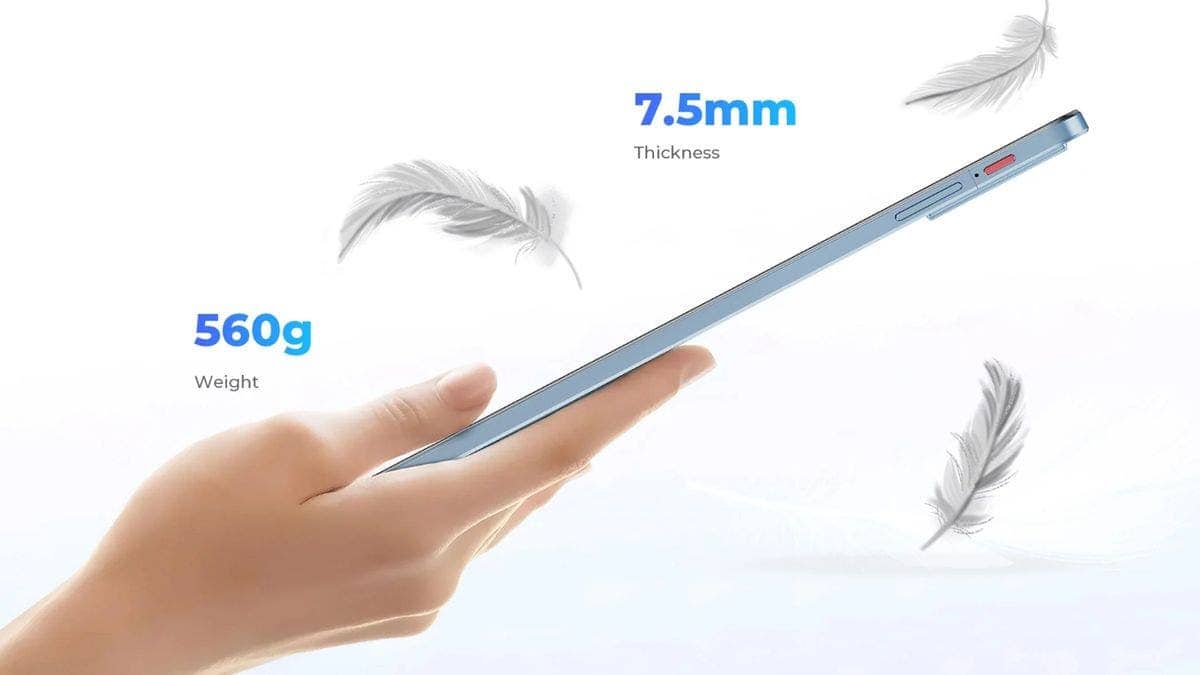 OUKITEL OT5 Smart Tablet Arrives with 12-inch Eye-Safe Display, MTK G99 ...