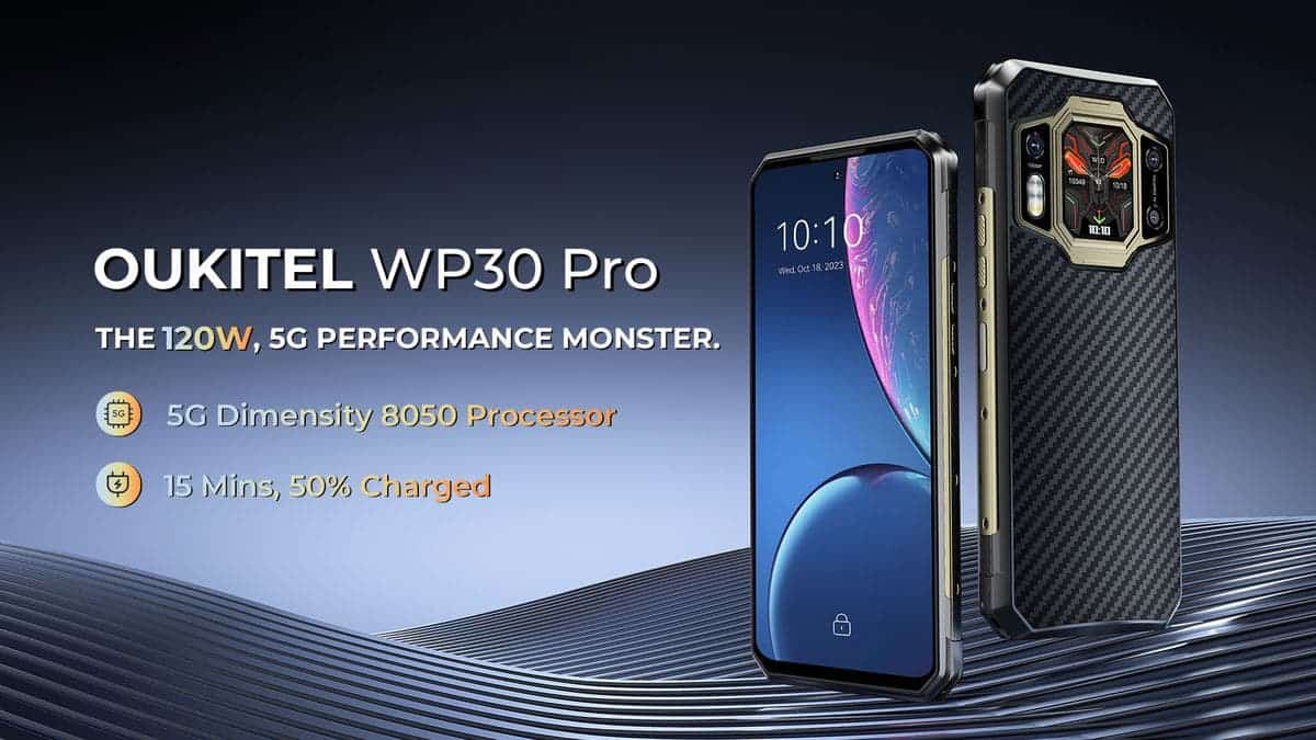 OUKITEL Launches Cutting-Edge WP30 Pro Tough Phone Globally During Double  11 Shopping Craze 
