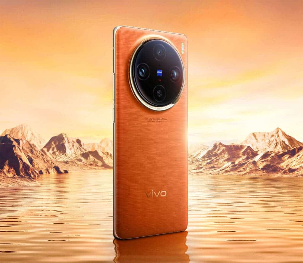 vivo X100 orange color