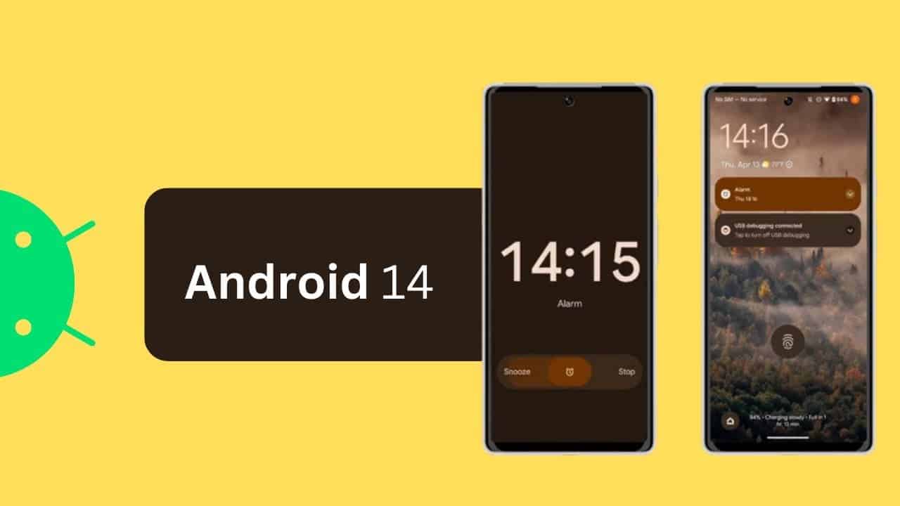 Android 14 Screenshot
