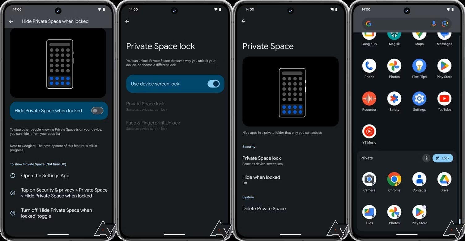 Android Private Space