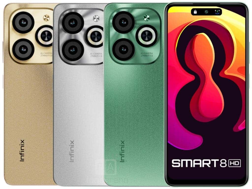 Infinix SMART 8 HD launched with an exciting 90Hz Display