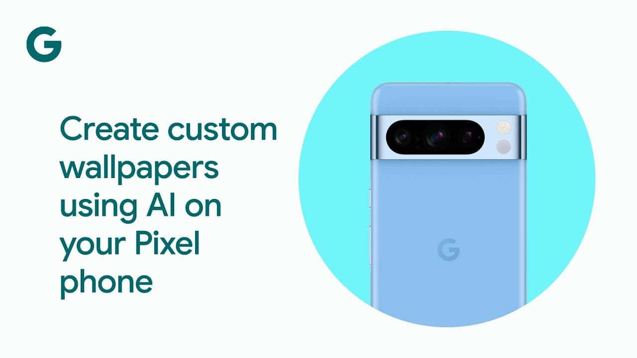 Creating custom generated wallpapers on Google Pixel 8