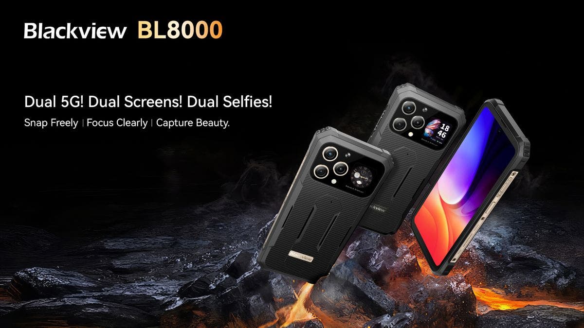 Blackview BL8000 Hit the Global Stage with Dual 5G, Dual Screens, and Dual  Selfies 
