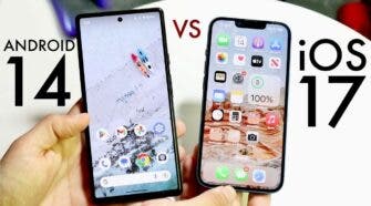 Android 14 vs iOS comparison
