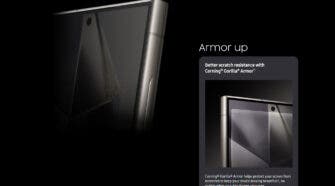Corning Gorilla Armor on Galaxy S24 Ultra