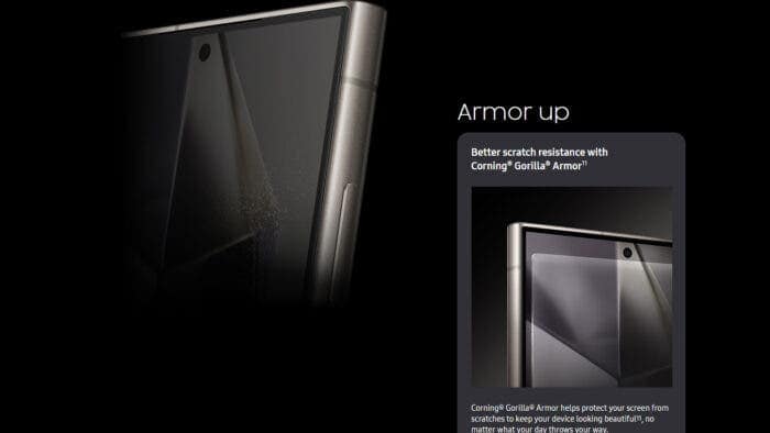 Samsung Galaxy S24 Ultra Will Reportedly Come With Gorilla Glass Armor 