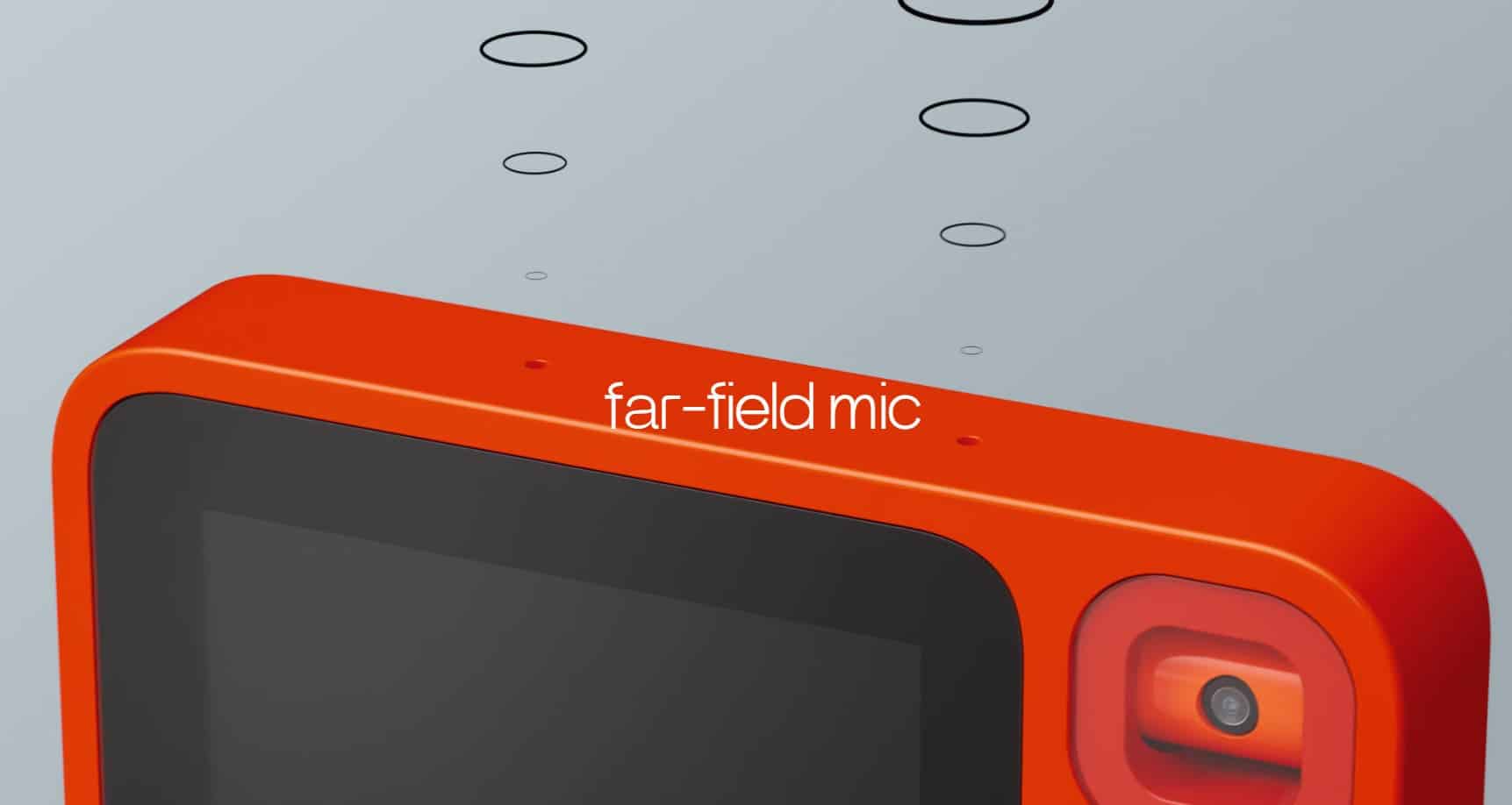 Far field microphone of Rabbit R1