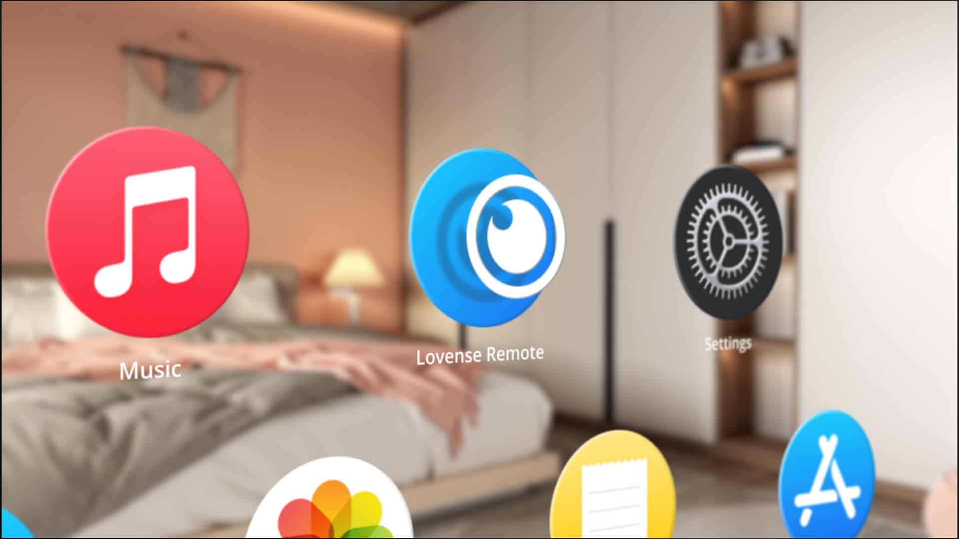 Lovense Remote App in Vision Pro