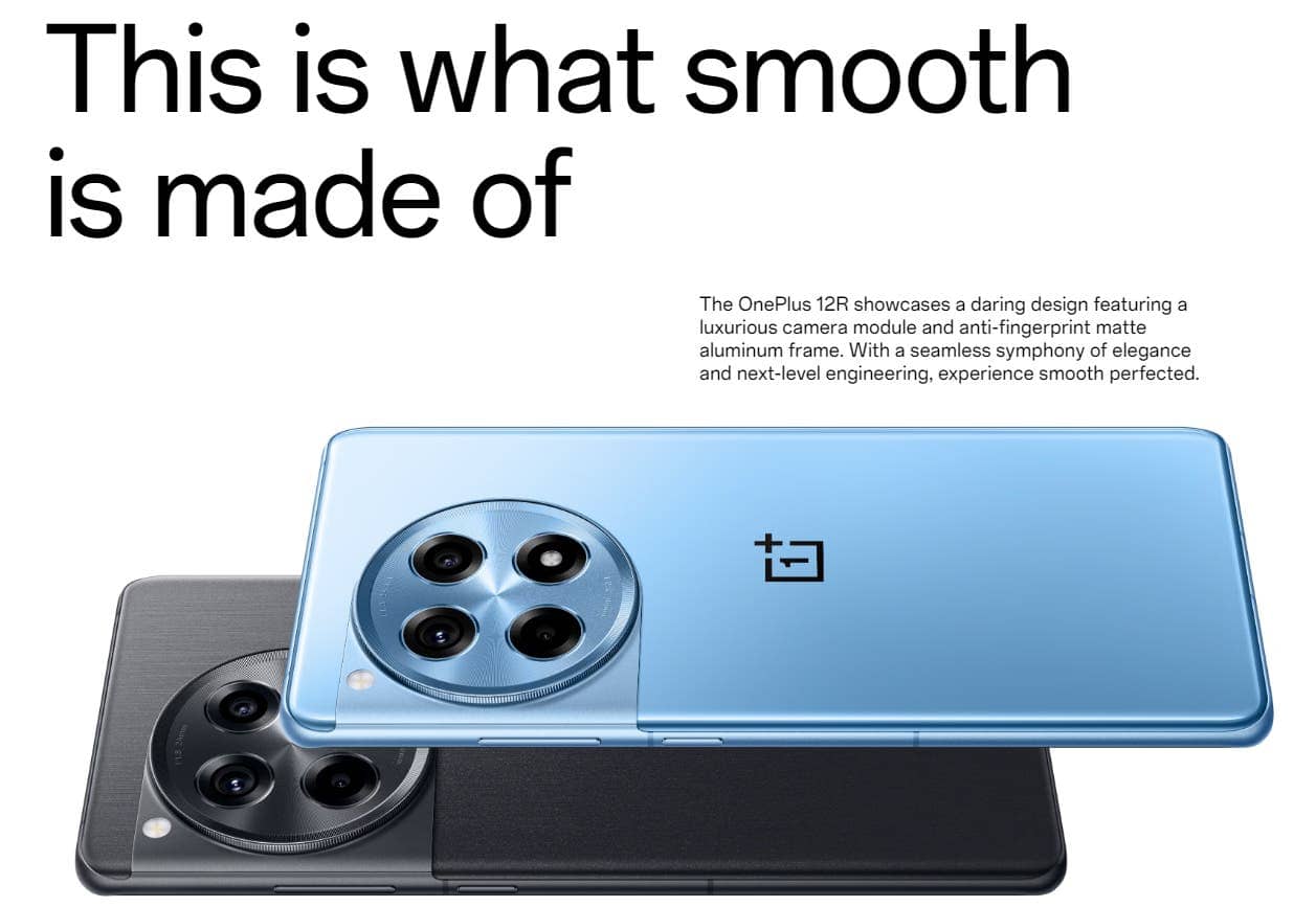 OnePlus 12R hardware