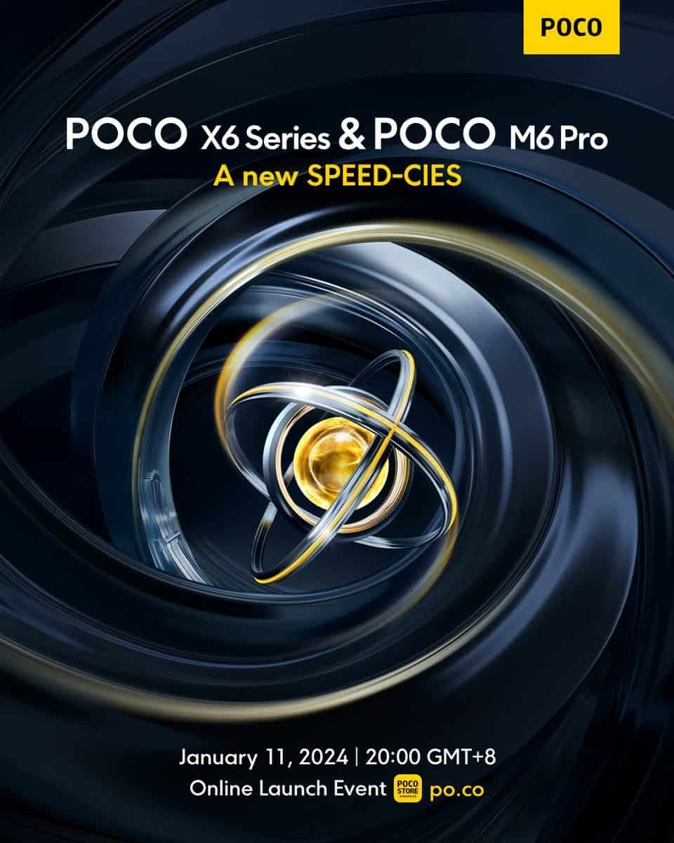 Poco m6 Pro launch