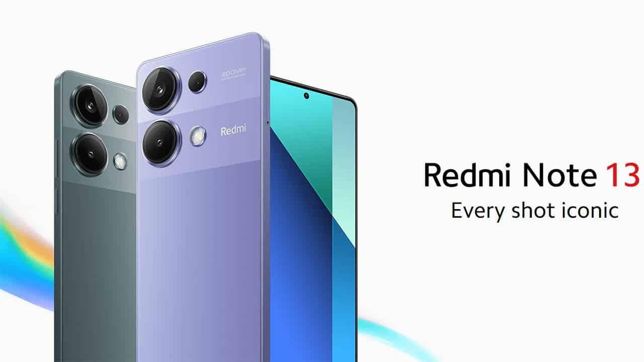 Days before the announcement: global versions of the Redmi Note 13 have  appeared on