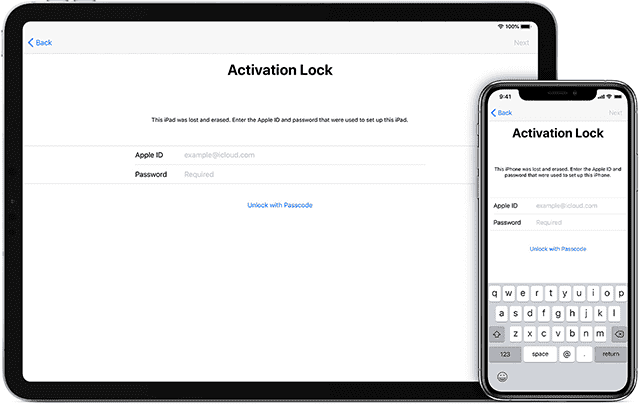 Activation locked iPhone