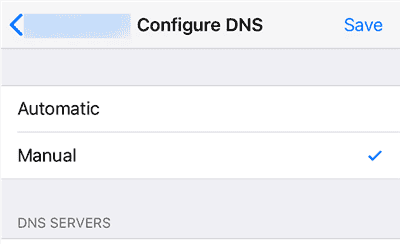 Configuring DNS