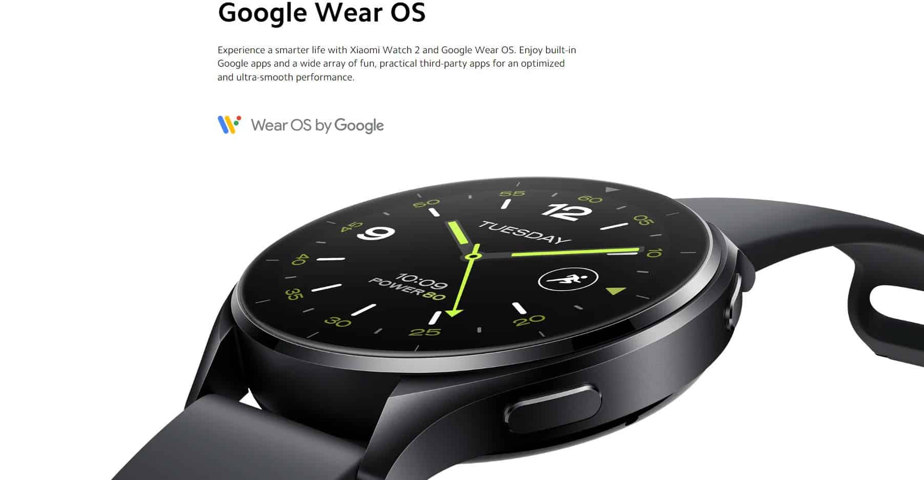 Google Wear OS on Xiaomi Watch 2