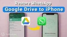 Restore WhatsApp backup from Google Drive