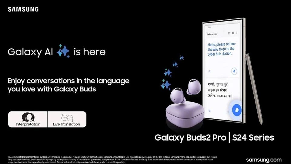 Samsung Galaxy AI for Galaxy Buds