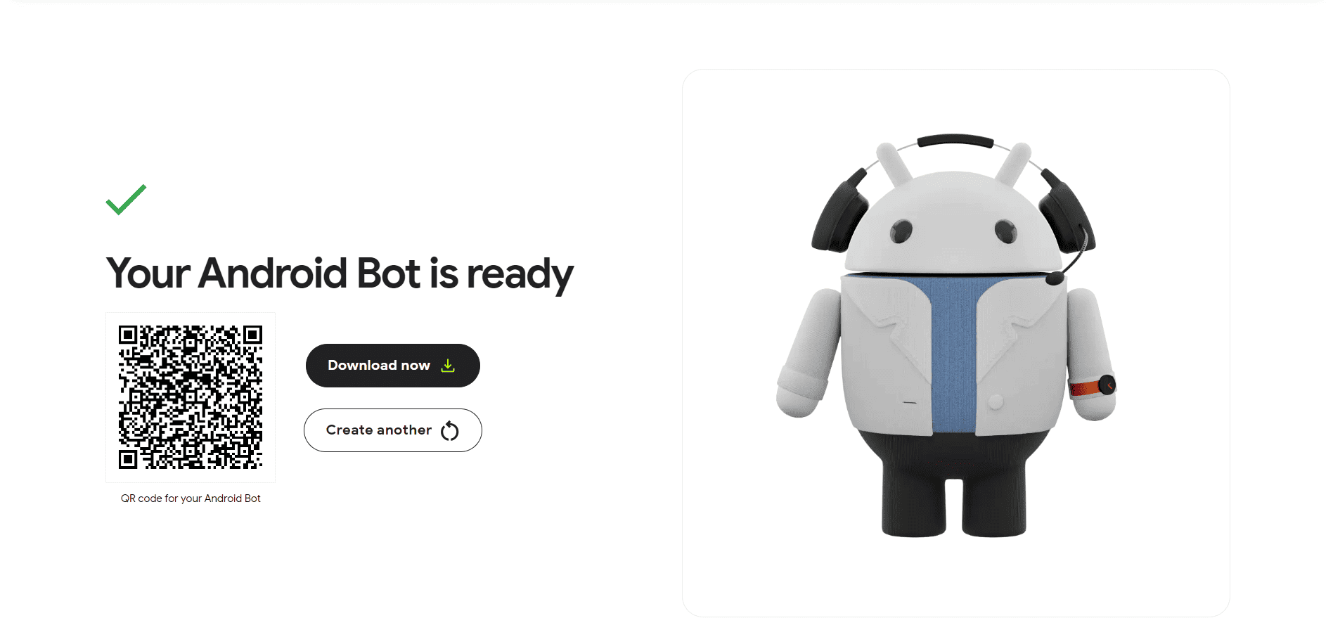 Google's Create Your Own Android Bot