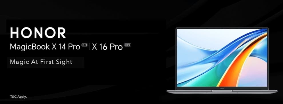 HONOR MagicBook X 14 and X 16 Pro Announced