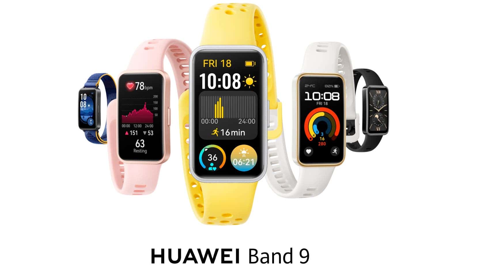 Huawei Band 9 colors