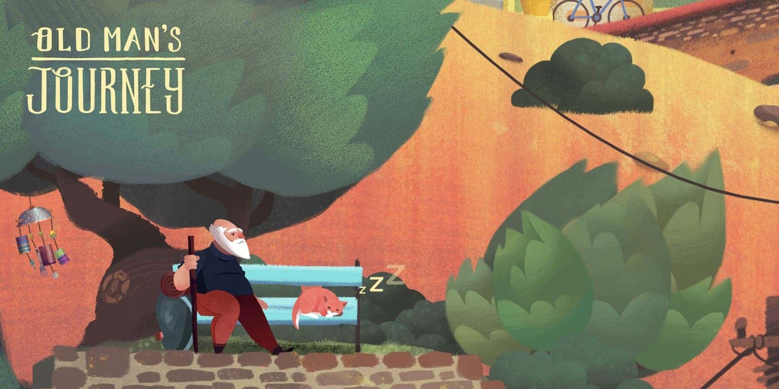 Offline hra Old Man's Journey pre iOS