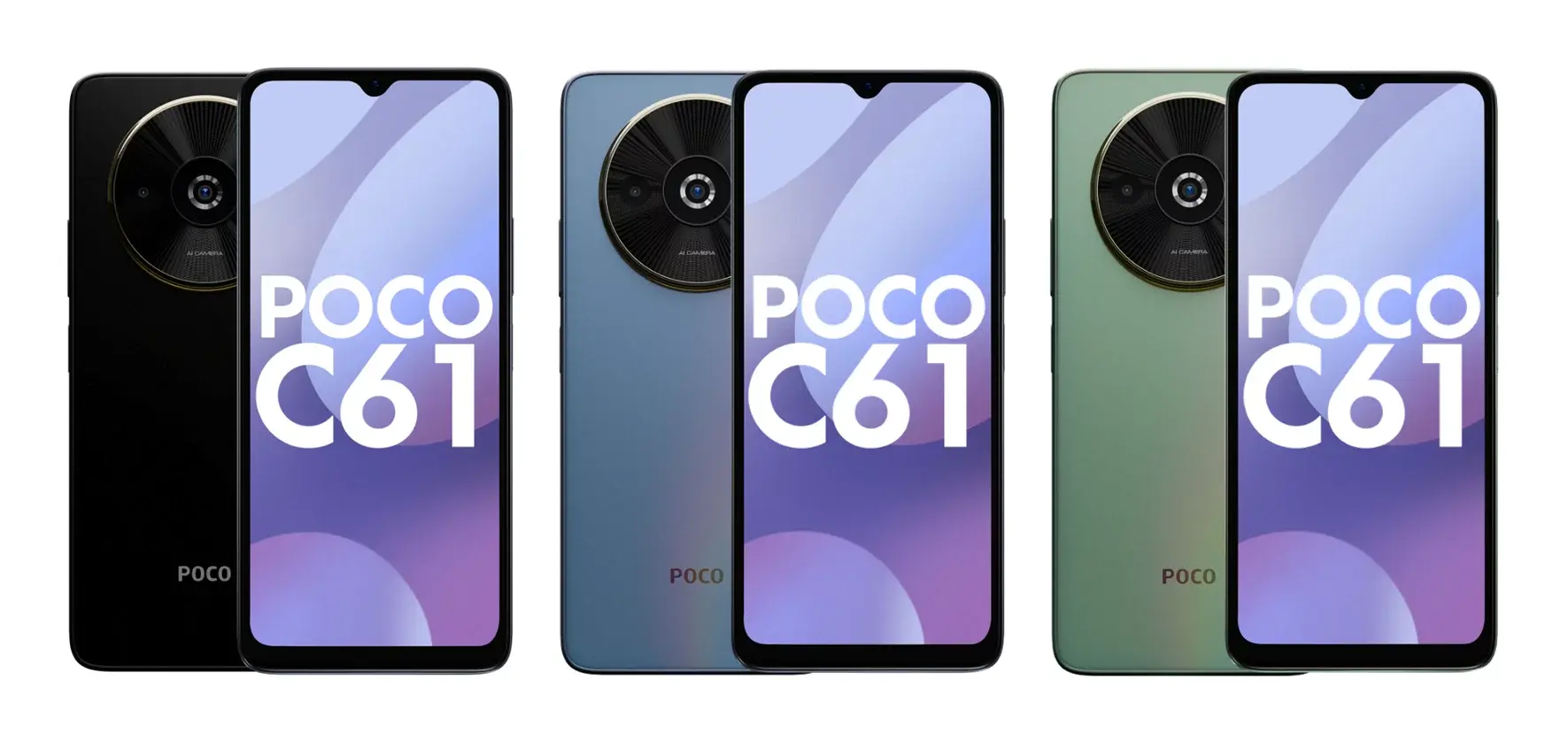 POCO C61 Design, Specifications & Pricing Leaked 