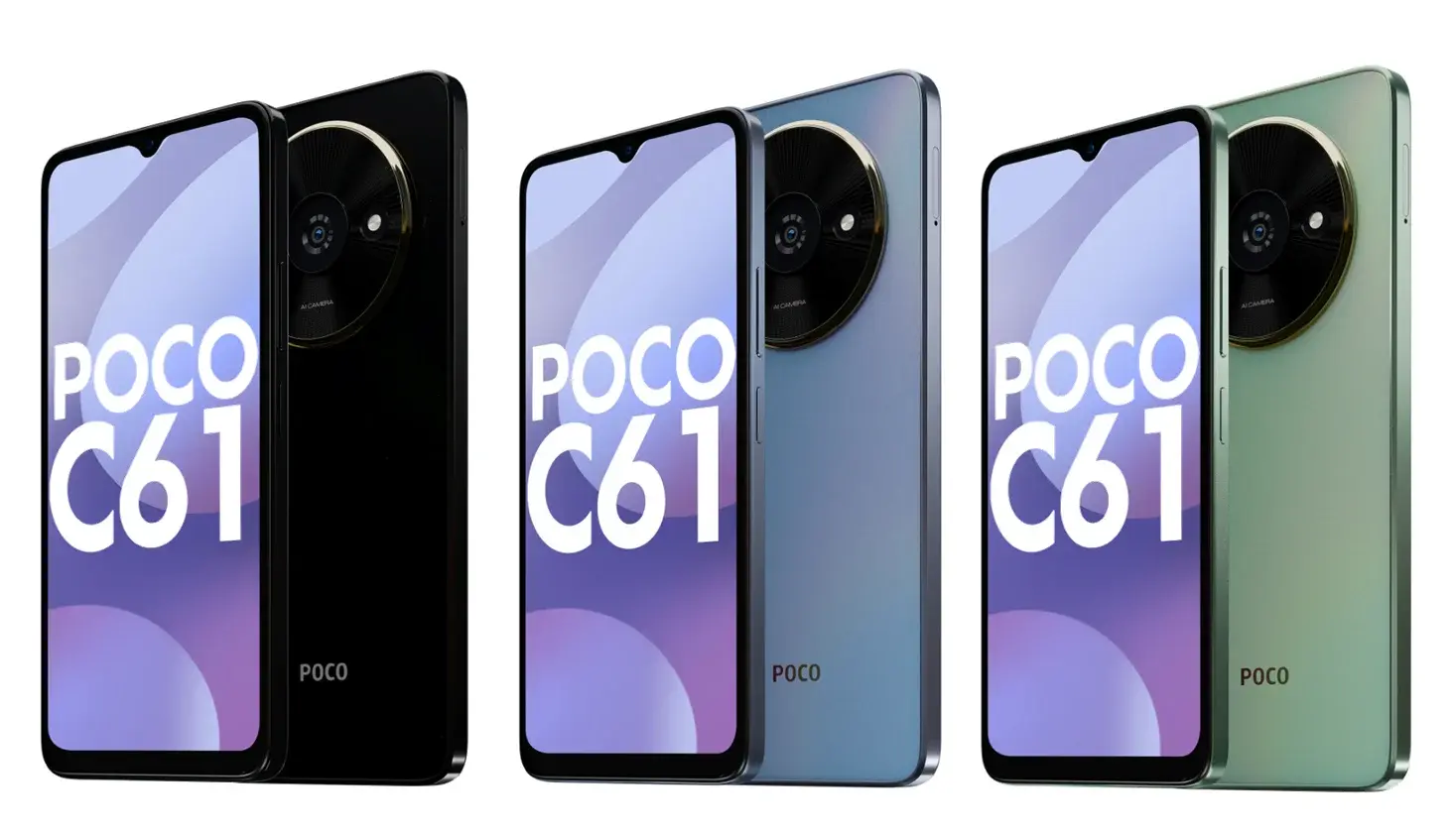 POCO C61 Design, Specifications & Pricing Leaked 