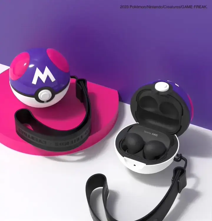 Casing headphone Galaxy Buds bertema Pokemon