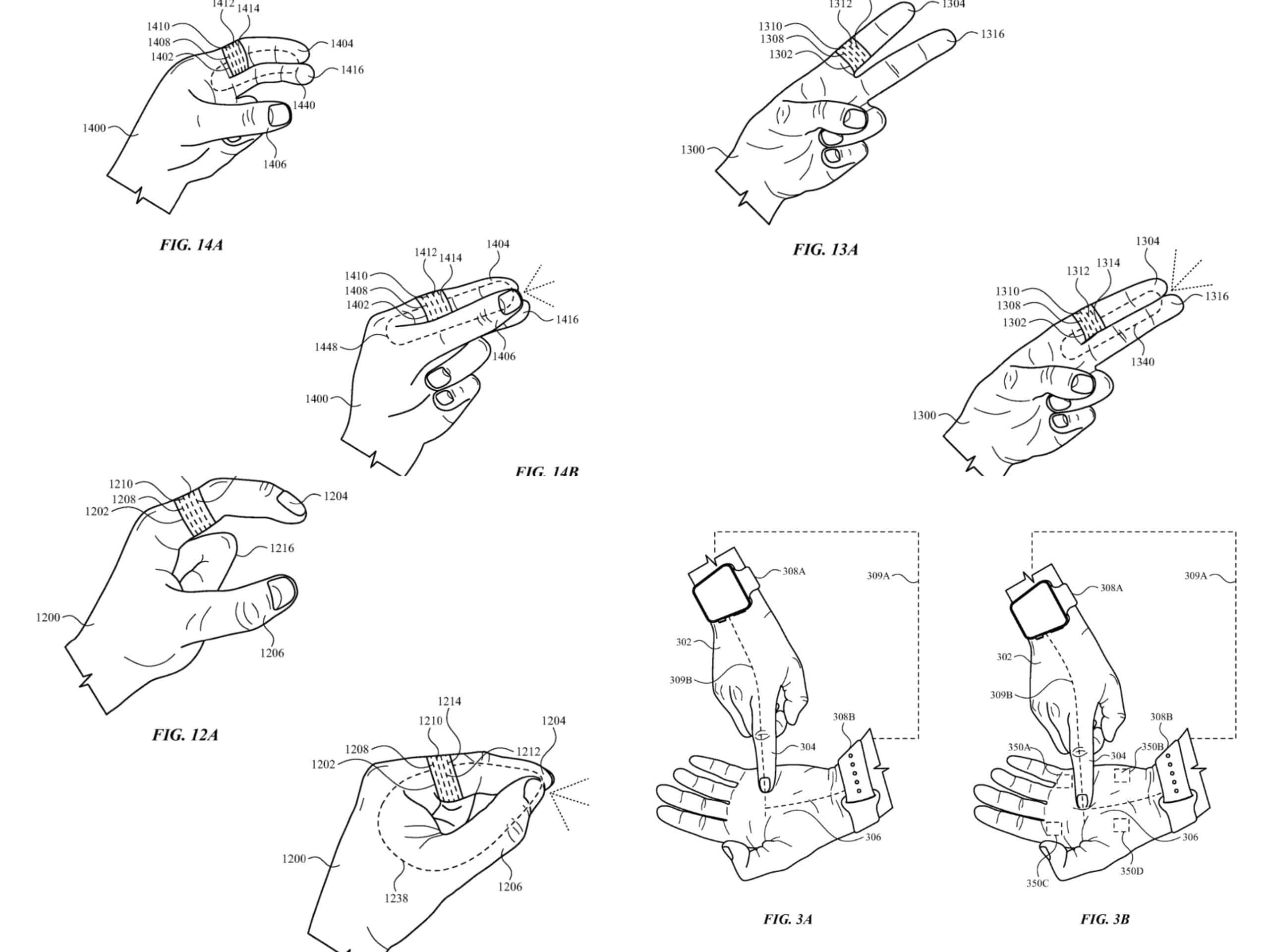 Patente del anillo inteligente de Apple