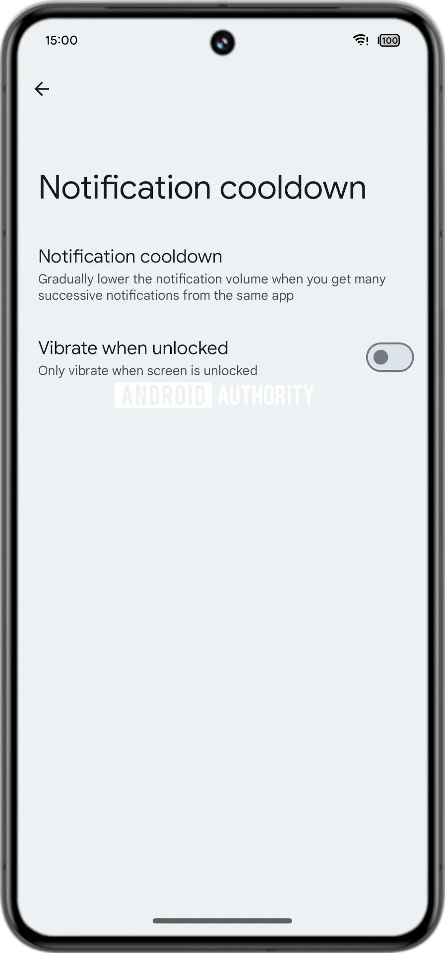 Notification cooldown settings with vibrate option.png