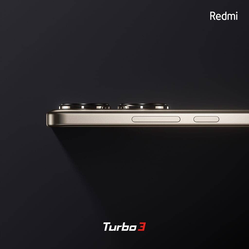 Redmi Turbo 3 side
