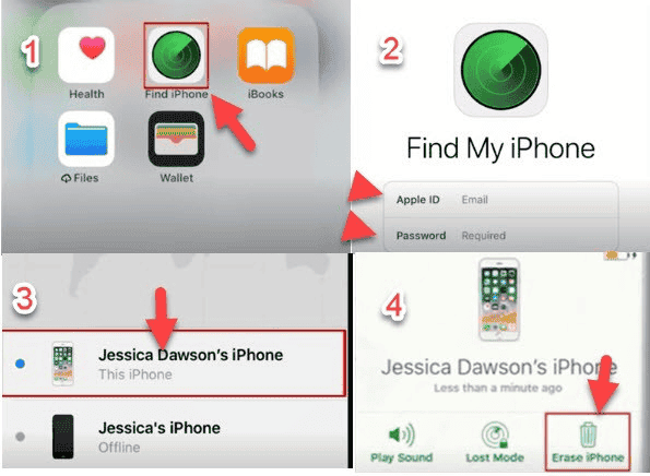 Use find my when iPhone unavailable