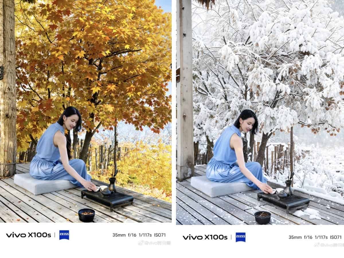 Vivo X100s Introduces Four Seasons Portrait AI Feature