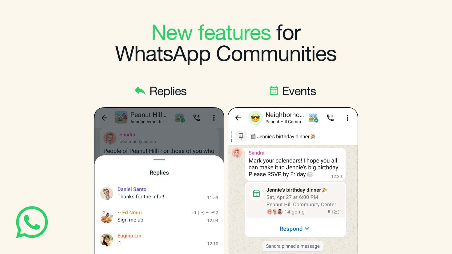 WhatsApp enhances group communication with event creation tool
