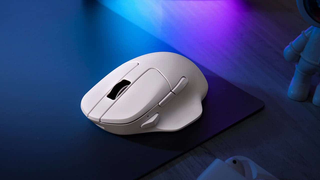 Mouse gaming nirkabel Keychron m7