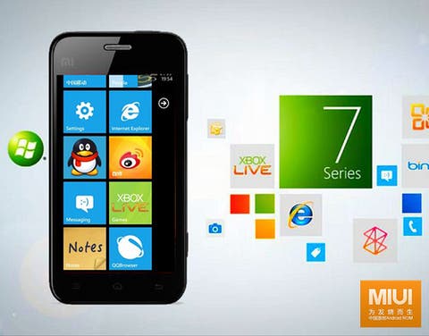 Chinese startup Xiaomi are planning a low cost Windows 7 phone with custom UI
