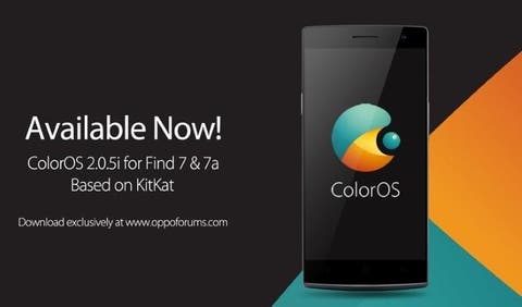 color os update oppo find 7