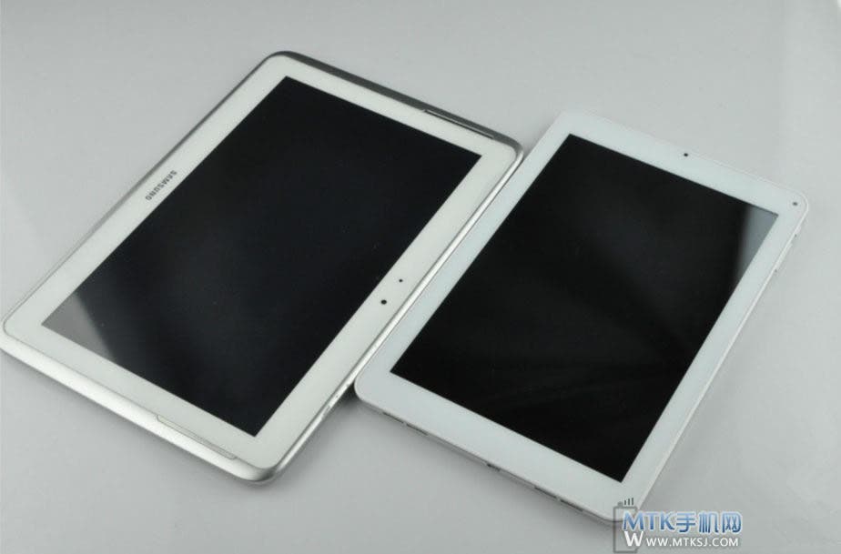 cube talk 9 with galaxy tablet