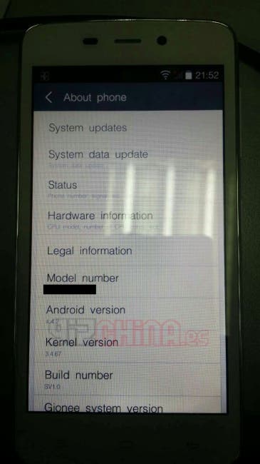 gionee android 4.4