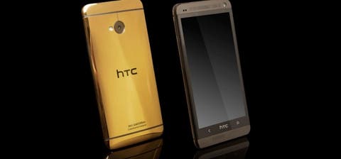 Gold HTC One by Goldgenie