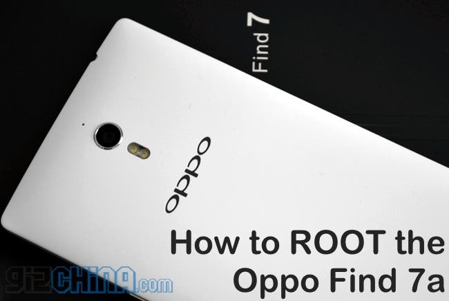 how to root oppo find 7a