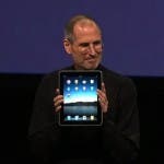 steve jobs was super happy with the iPad at launch 