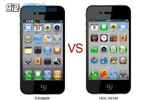 iphone 4s knock off vs gooapple