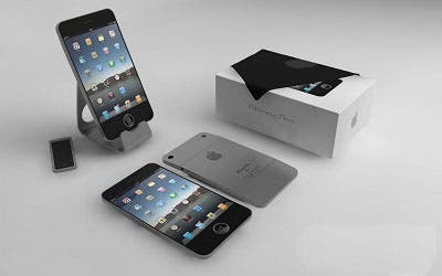 iphone 5 concept and box