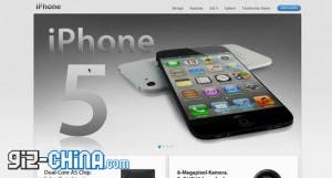 iphone 5 website leaked