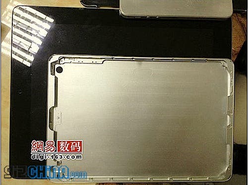 leaked ipad mini shell china