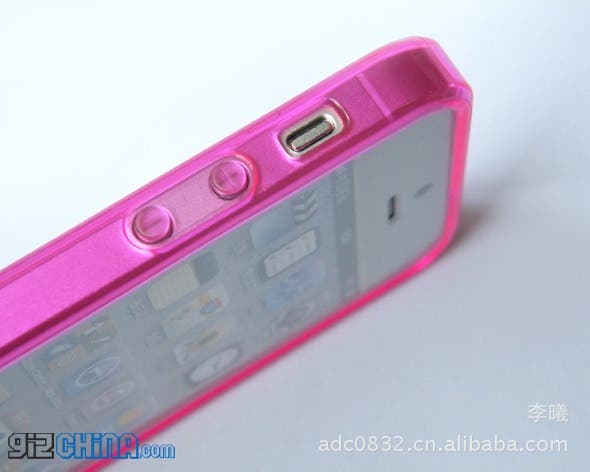 new leaked iphone 5 design china