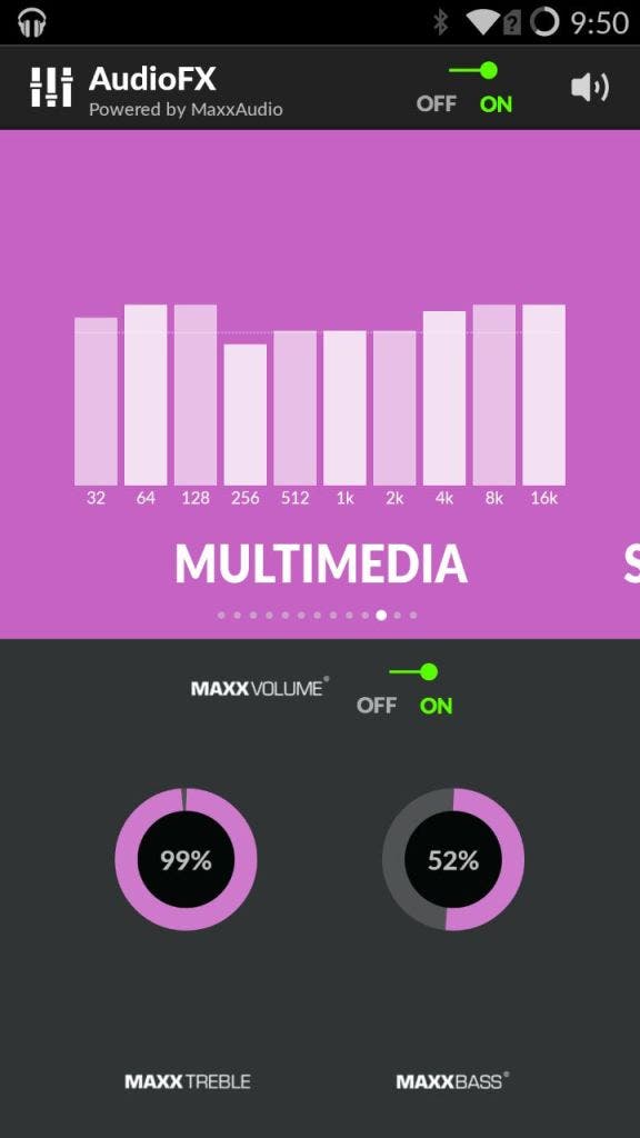 oneplus maxx audio