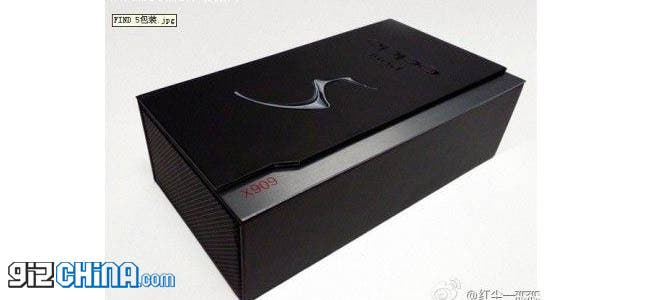 oppo find 5 packaging leaked