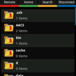 Remote File Management using the Asus' o!mobile Android App.